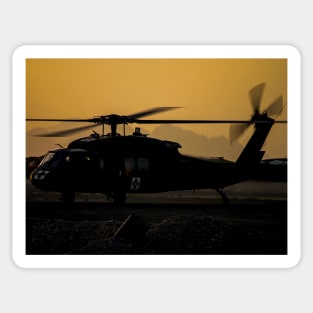 US Army Blackhawk Medic helicopter Sticker